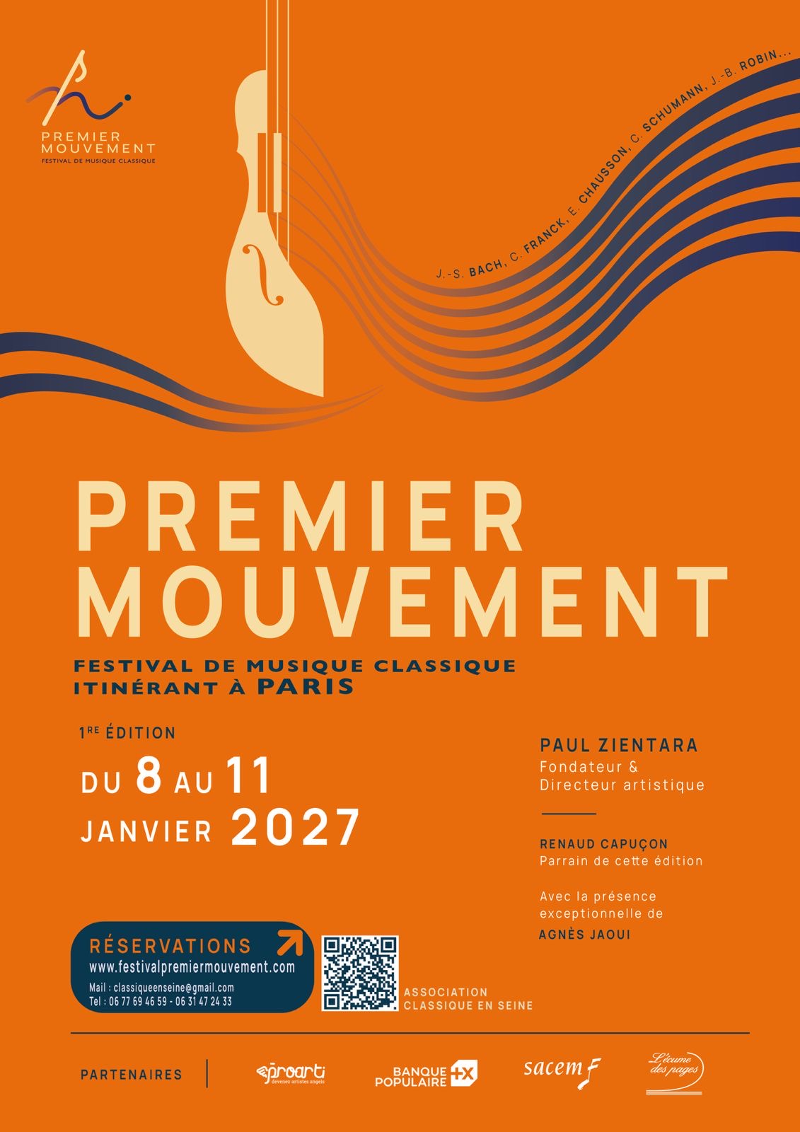 Festival Premier Mouvement — Concert du 9 janvier 2027
